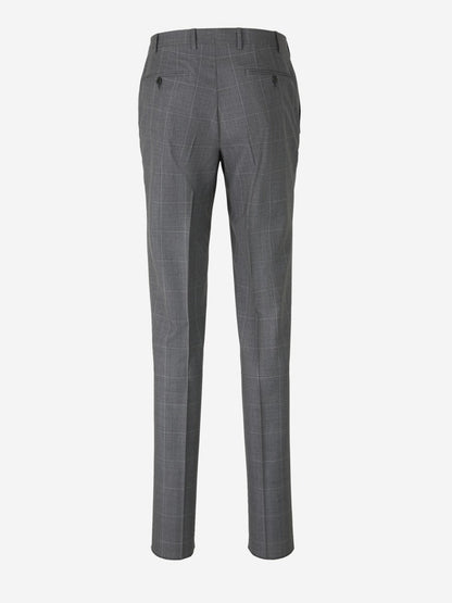 Outlet online Canali Hombre Traje Motivo Cuadros color Gris Claro sku 312-002734 01 - Foto 8