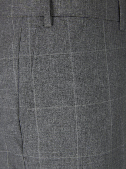 Outlet online Canali Hombre Traje Motivo Cuadros color Gris Claro sku 312-002734 01 - Foto 9