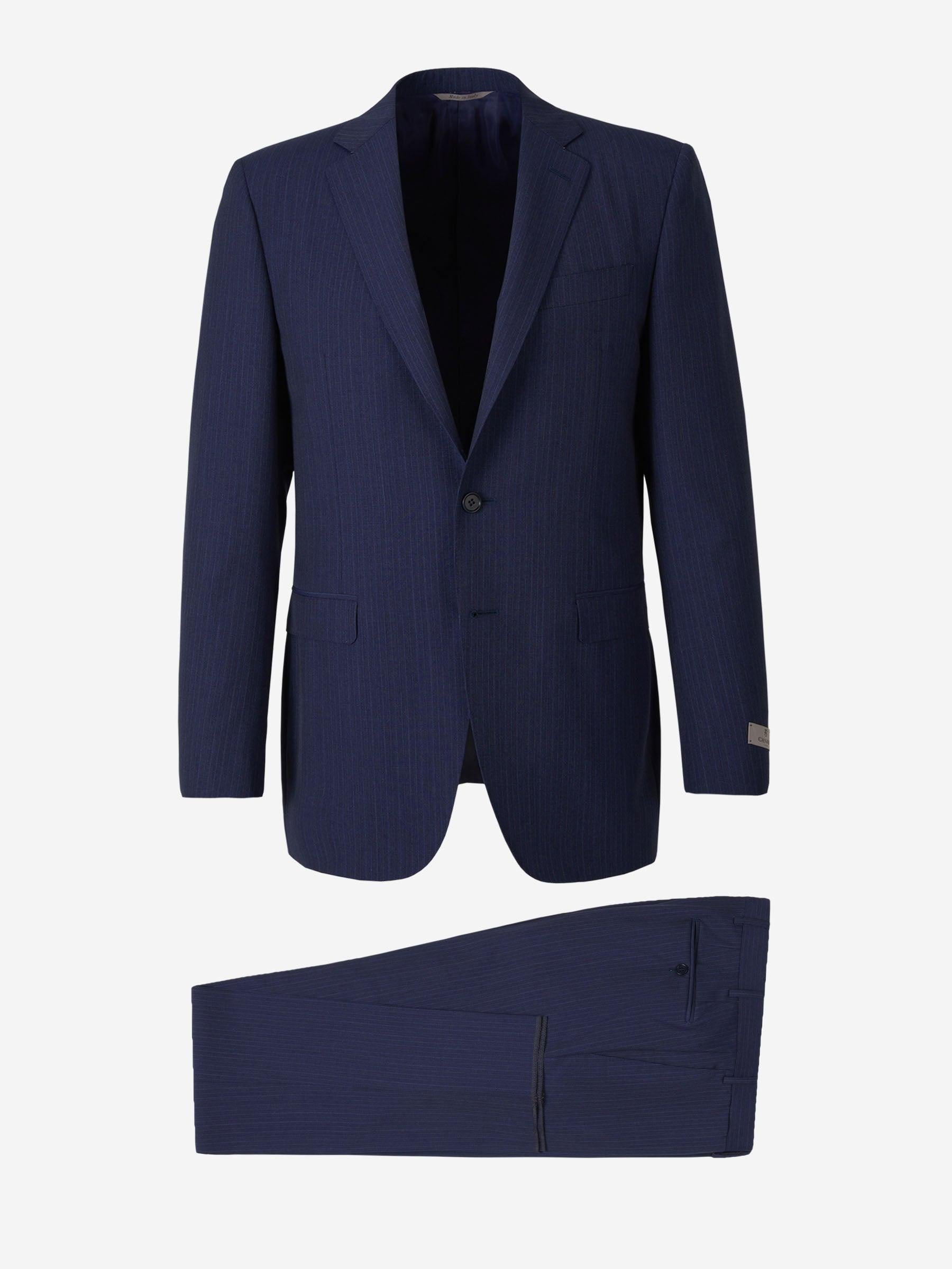 Outlet online Canali Hombre Traje Lana color Azul Cobalto sku 312-002741 01 - Foto 1