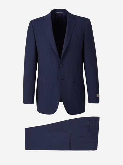 Outlet online Canali Hombre Traje Lana color Azul Cobalto sku 312-002741 01 - Foto 1