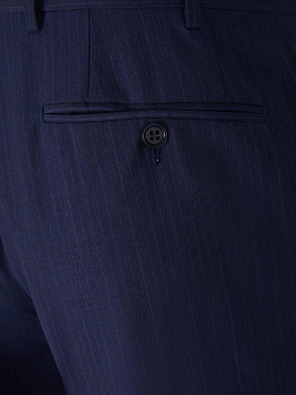 Outlet online Canali Hombre Traje Lana color Azul Cobalto sku 312-002741 01 - Foto 9