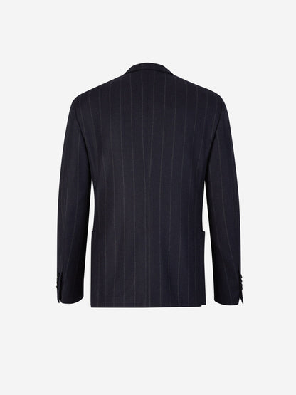 Outlet online Lardini Hombre Traje Motivo Rayas color Gris Piedra sku 312-002749 02 - Foto 2