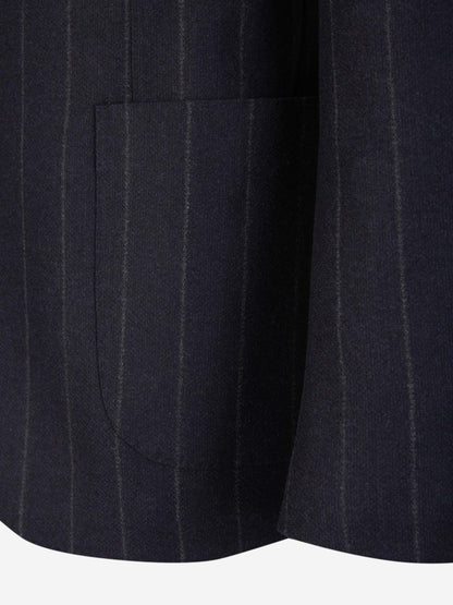 Outlet online Lardini Hombre Traje Motivo Rayas color Gris Piedra sku 312-002749 02 - Foto 4