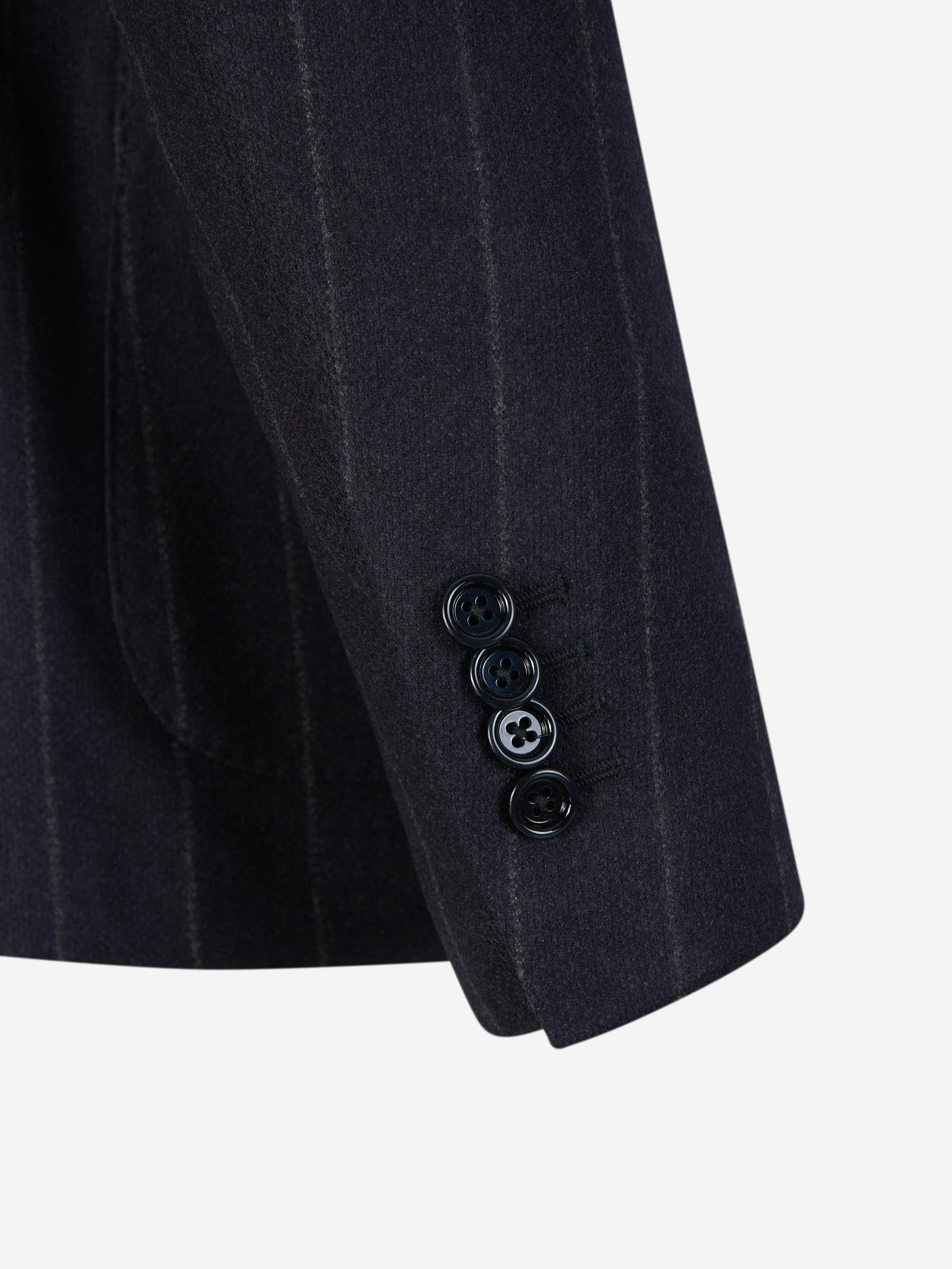 Outlet online Lardini Hombre Traje Motivo Rayas color Azul Noche sku 312-002749 01 - Foto 5
