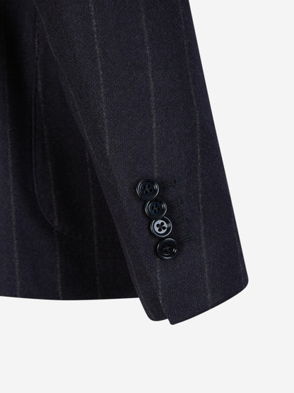 Outlet online Lardini Hombre Traje Motivo Rayas color Gris Piedra sku 312-002749 02 - Foto 5