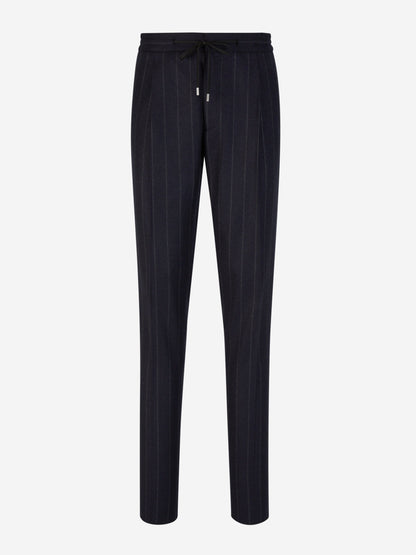 Outlet online Lardini Hombre Traje Motivo Rayas color Gris Piedra sku 312-002749 02 - Foto 6