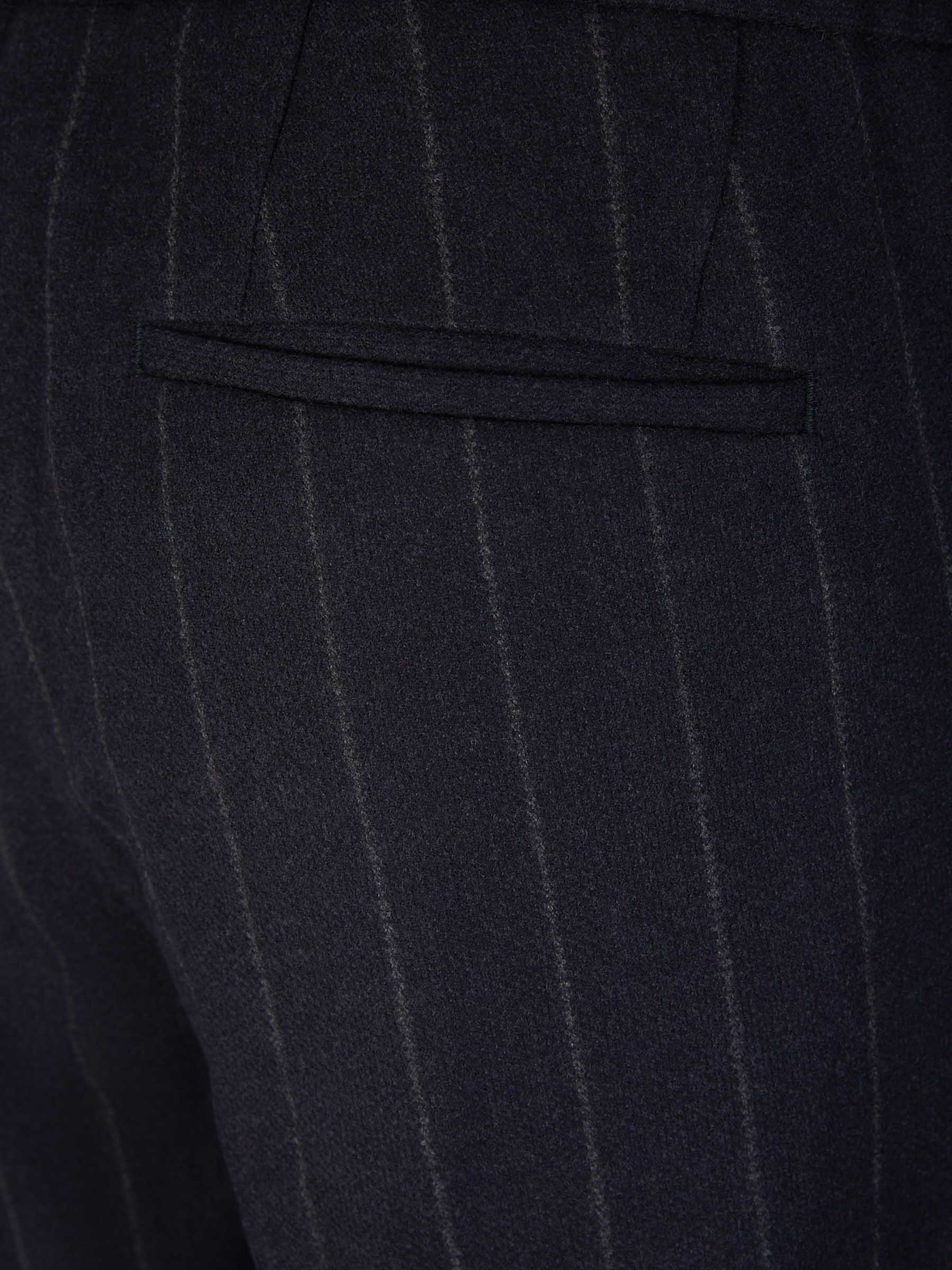 Outlet online Lardini Hombre Traje Motivo Rayas color Azul Noche sku 312-002749 01 - Foto 9
