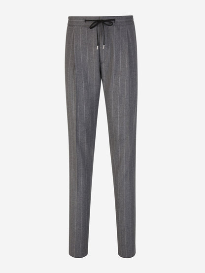 Outlet online Lardini Hombre Traje Motivo Rayas color Gris Piedra sku 312-002749 02 - Foto 15