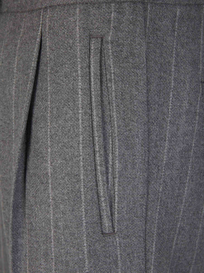 Outlet online Lardini Hombre Traje Motivo Rayas color Azul Noche sku 312-002749 01 - Foto 17