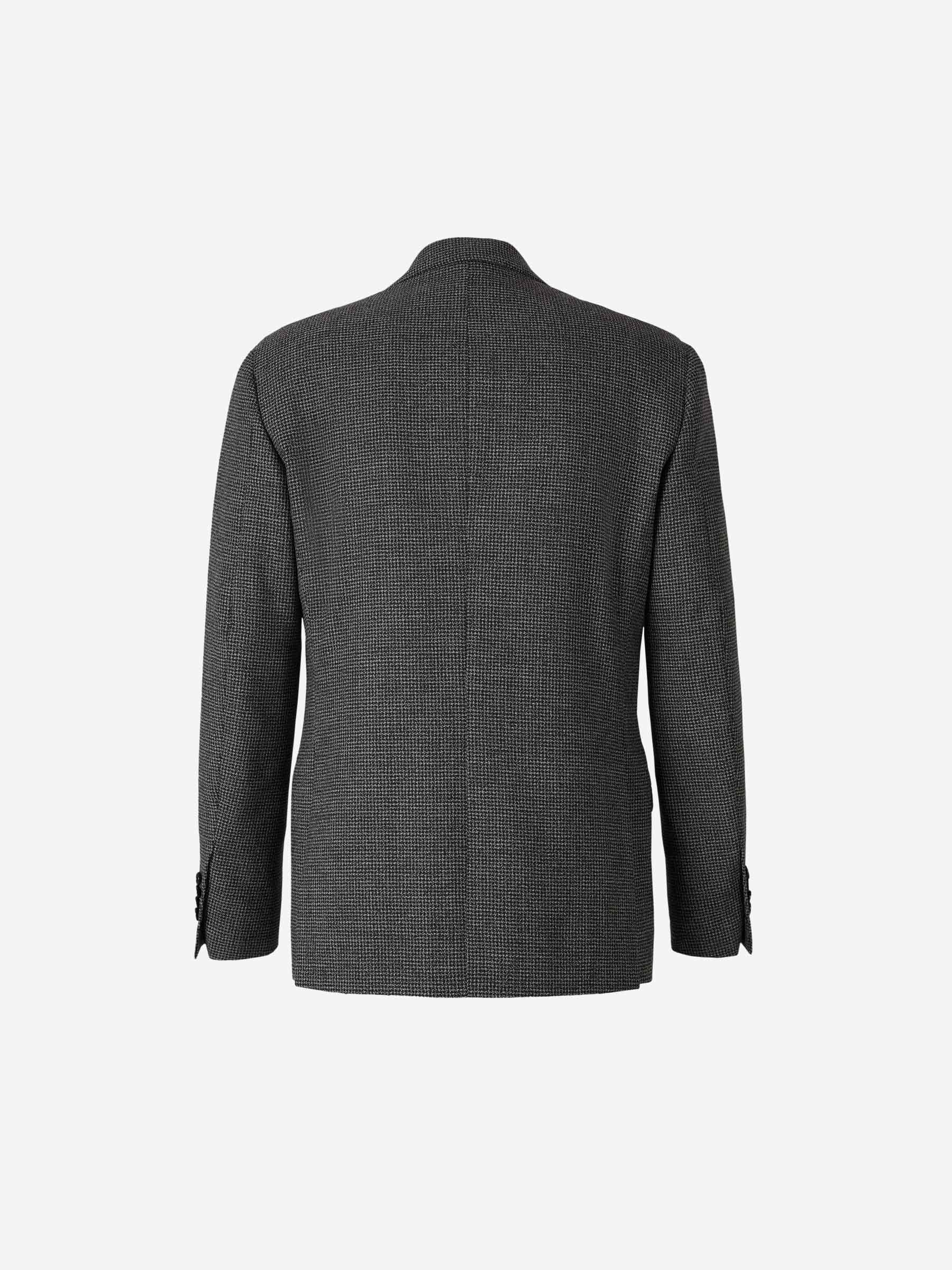Outlet online Lardini Hombre Traje Punto Lana color Gris Oscuro sku 312-002750 01 - Foto 2