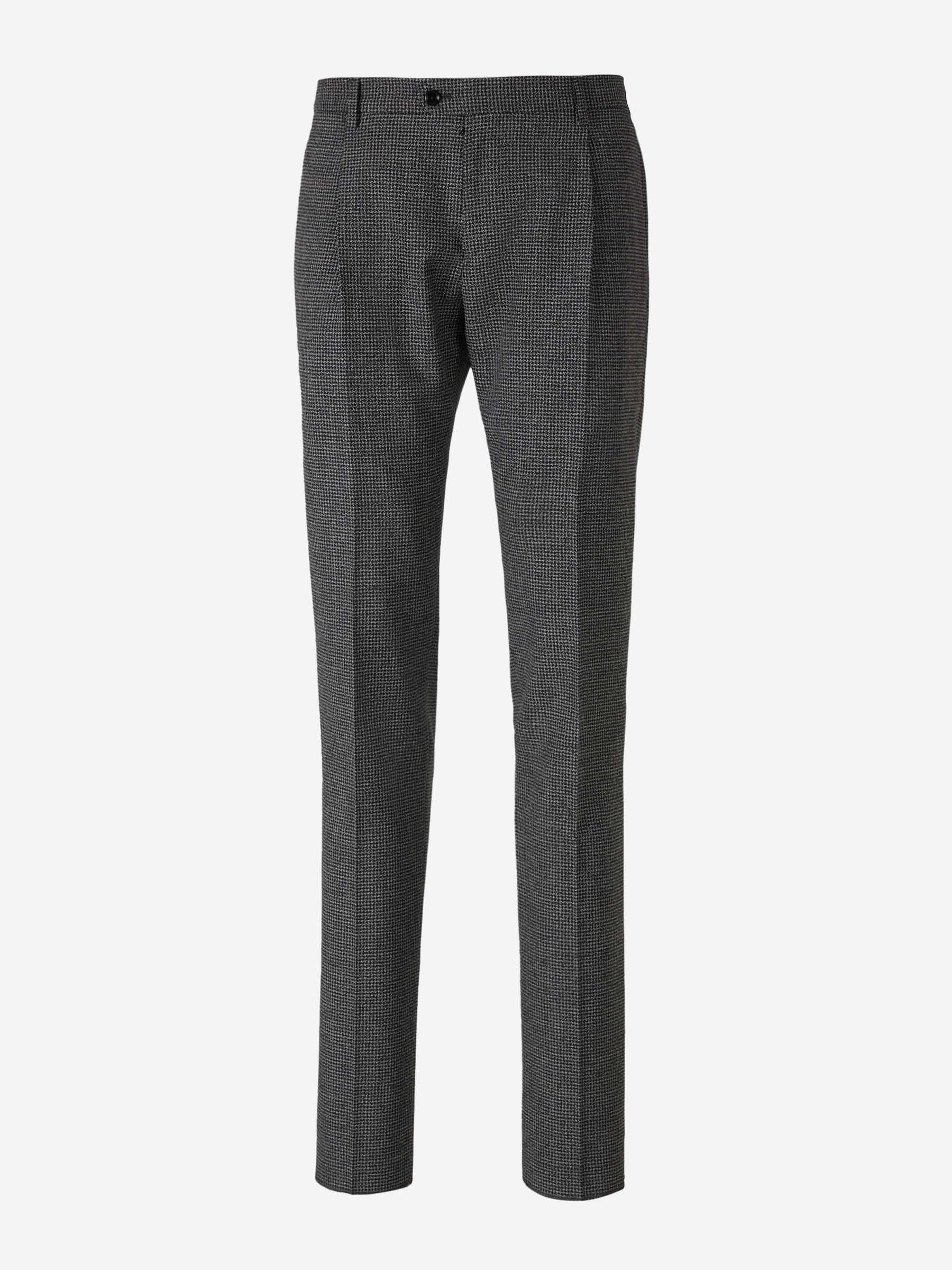 Outlet online Lardini Hombre Traje Punto Lana color Gris Oscuro sku 312-002750 01 - Foto 6