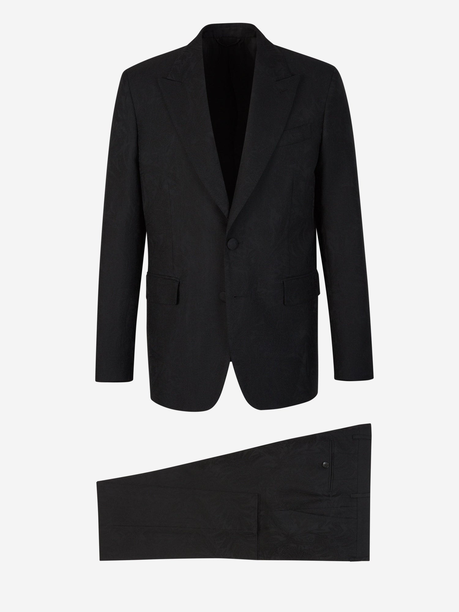 Outlet online Etro Hombre Traje Motivo Paisley color Negro sku 312-002755 01 - Foto 1