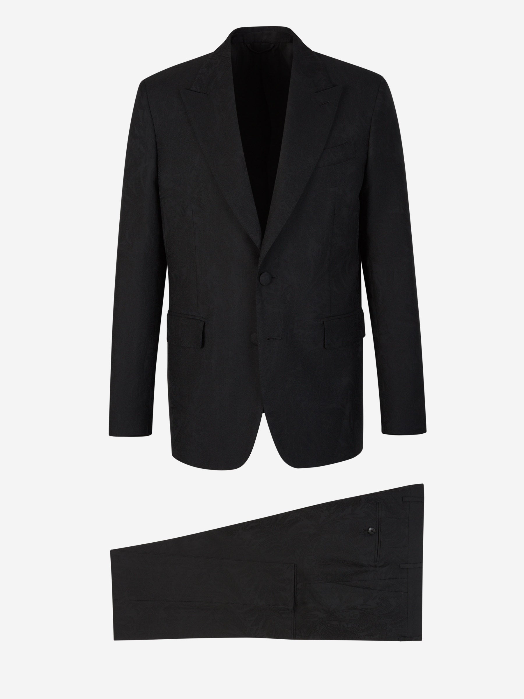 Outlet online Etro Hombre Traje Motivo Paisley color Negro sku 312-002755 01 - Foto 1
