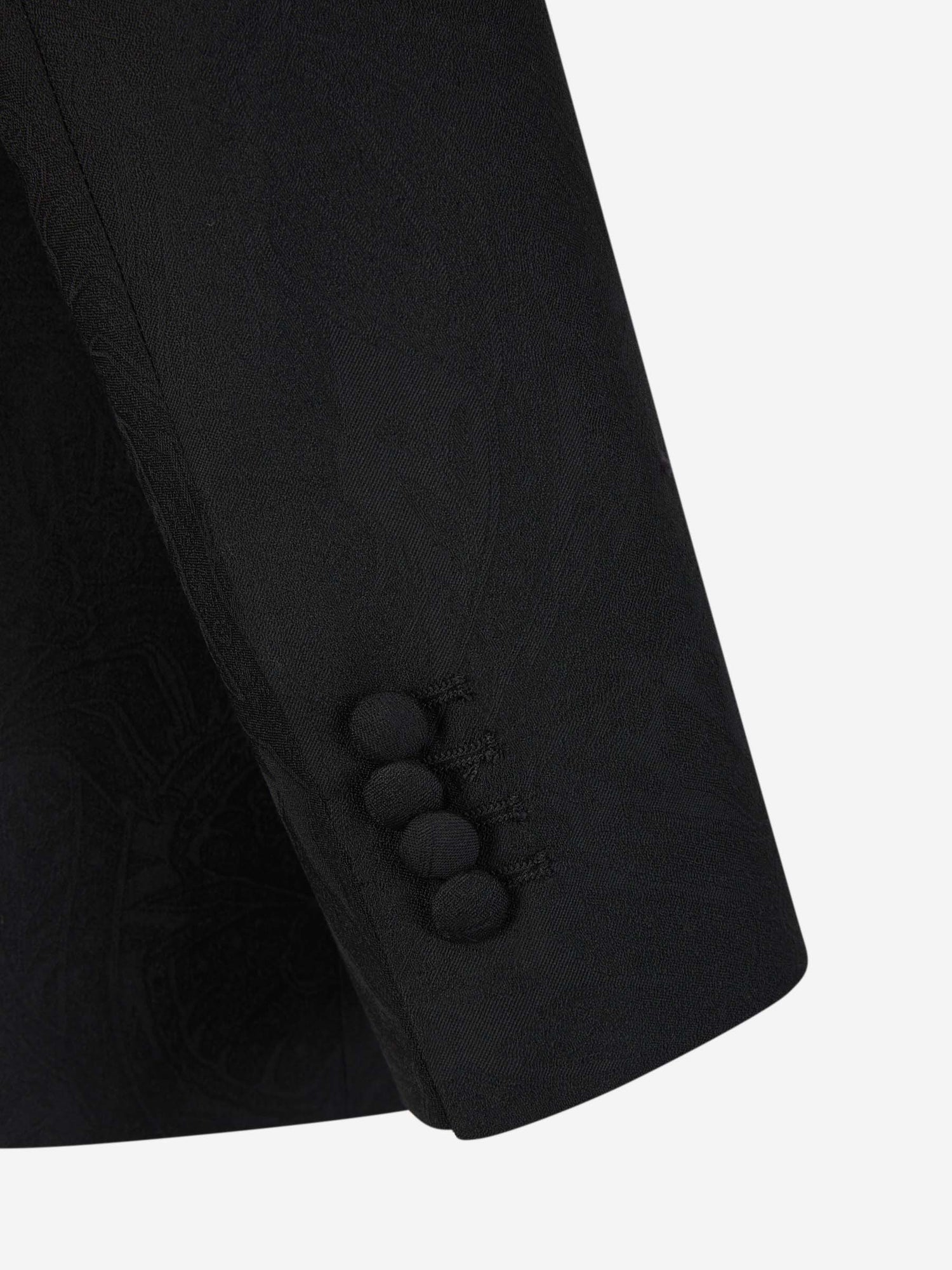 Outlet online Etro Hombre Traje Motivo Paisley color Negro sku 312-002755 01 - Foto 5
