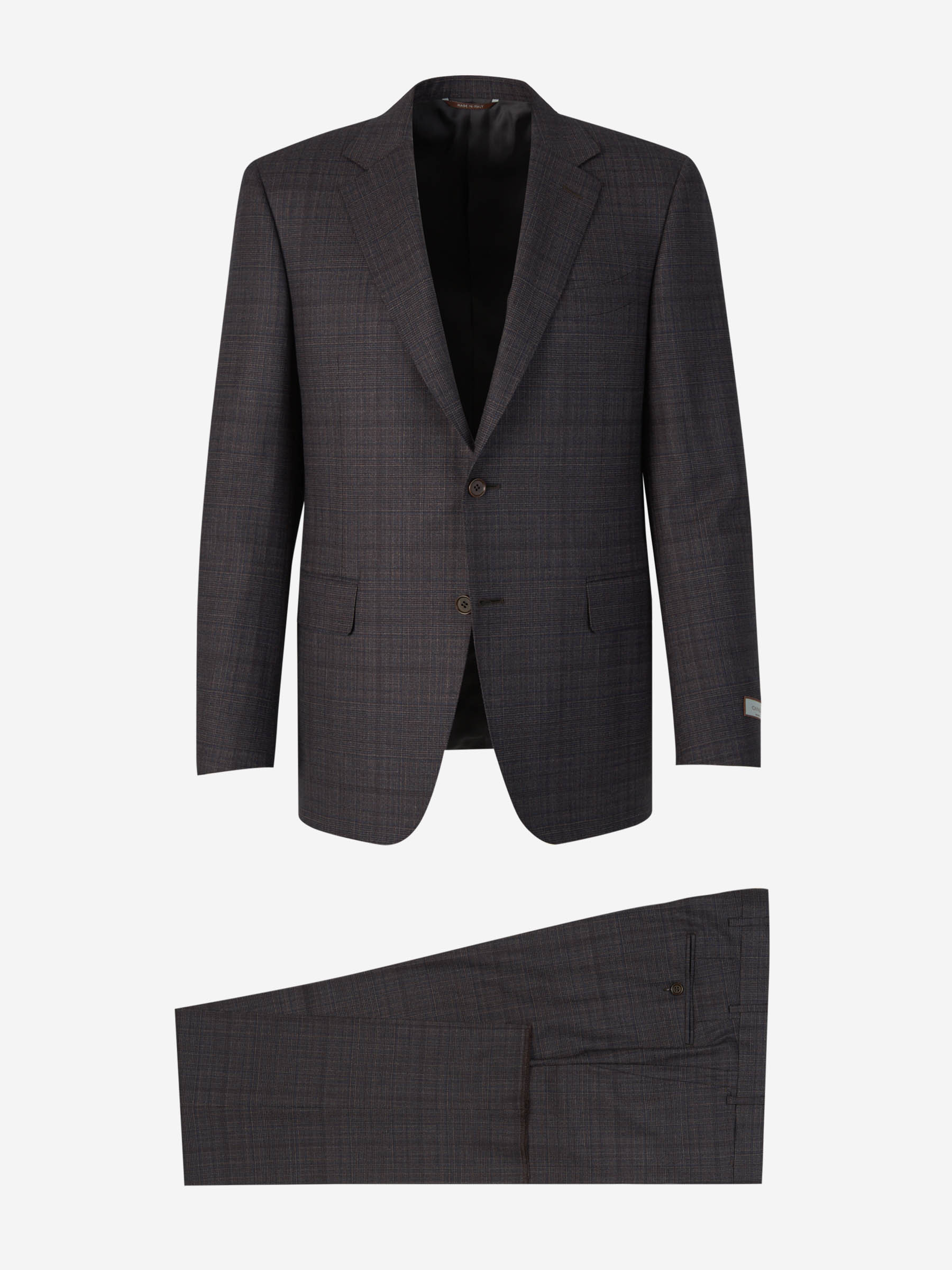 Outlet online Canali Hombre Traje Clásico Lana color Gris Carbon sku 312-002763 01 - Foto 1