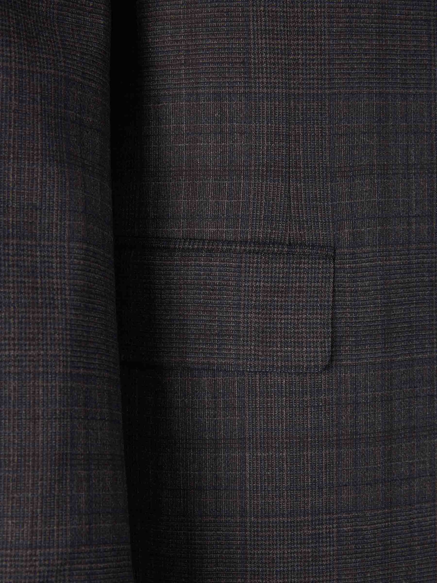 Outlet online Canali Hombre Traje Clásico Lana color Gris Carbon sku 312-002763 01 - Foto 5