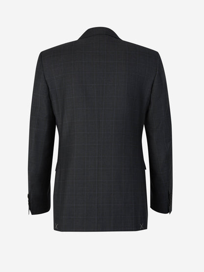 Outlet online Canali Hombre Traje Clásico Lana color Azul Noche sku 312-002766 01 - Foto 3