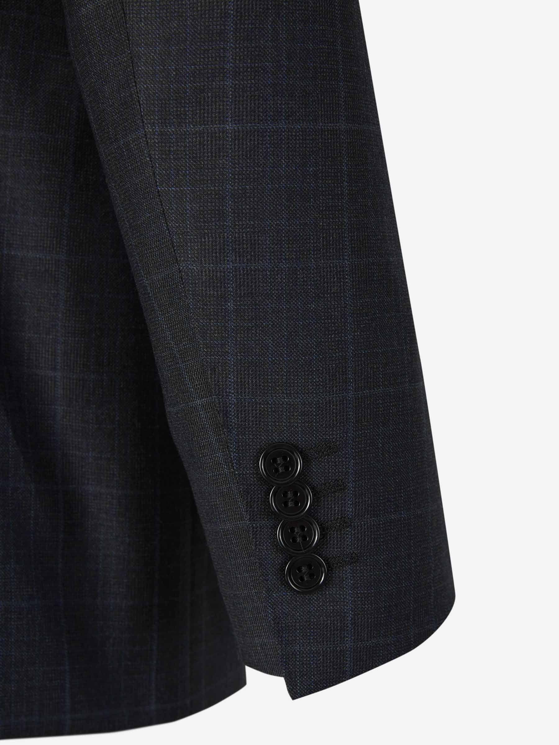 Outlet online Canali Hombre Traje Clásico Lana color Azul Noche sku 312-002766 01 - Foto 6