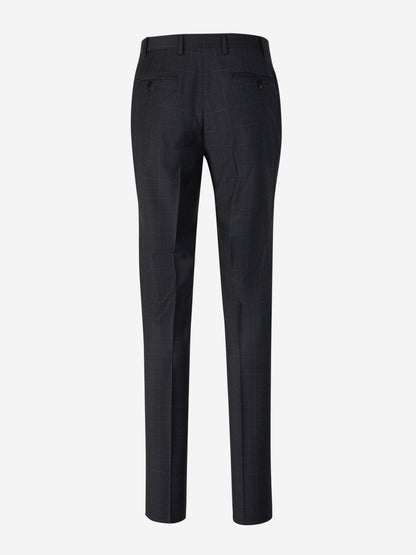 Outlet online Canali Hombre Traje Clásico Lana color Azul Noche sku 312-002766 01 - Foto 8