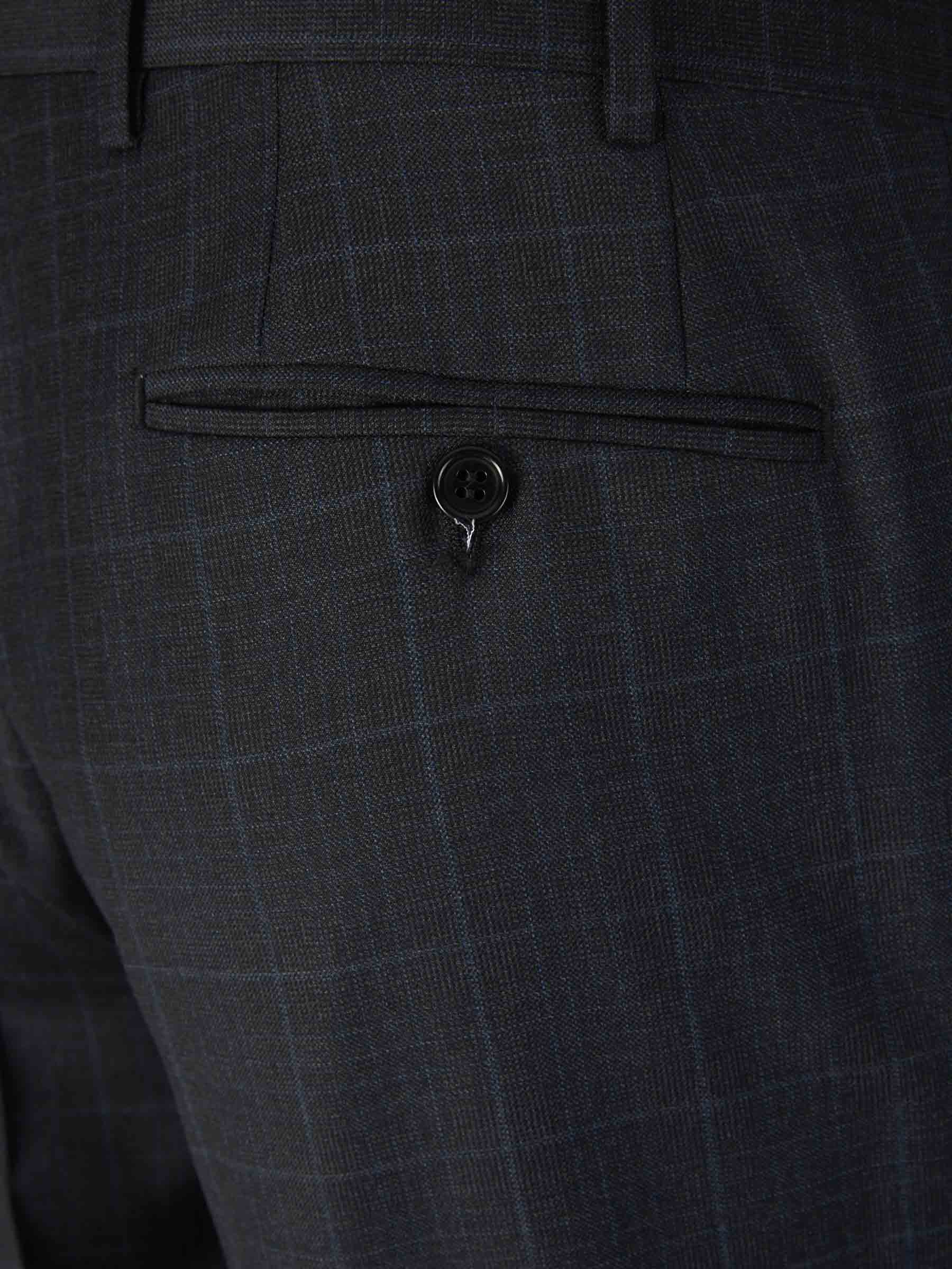 Outlet online Canali Hombre Traje Clásico Lana color Azul Noche sku 312-002766 01 - Foto 10