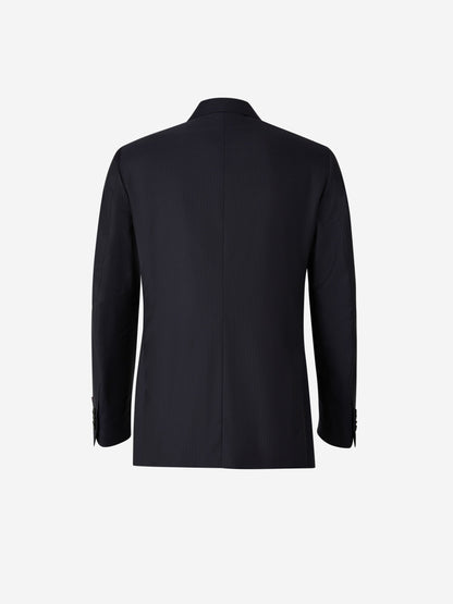 Outlet online Isaia Hombre Traje Gregory Rayas color Azul Marino sku 312-002771 01 - Foto 2