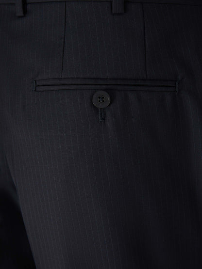 Outlet online Isaia Hombre Traje Gregory Rayas color Azul Marino sku 312-002771 01 - Foto 9