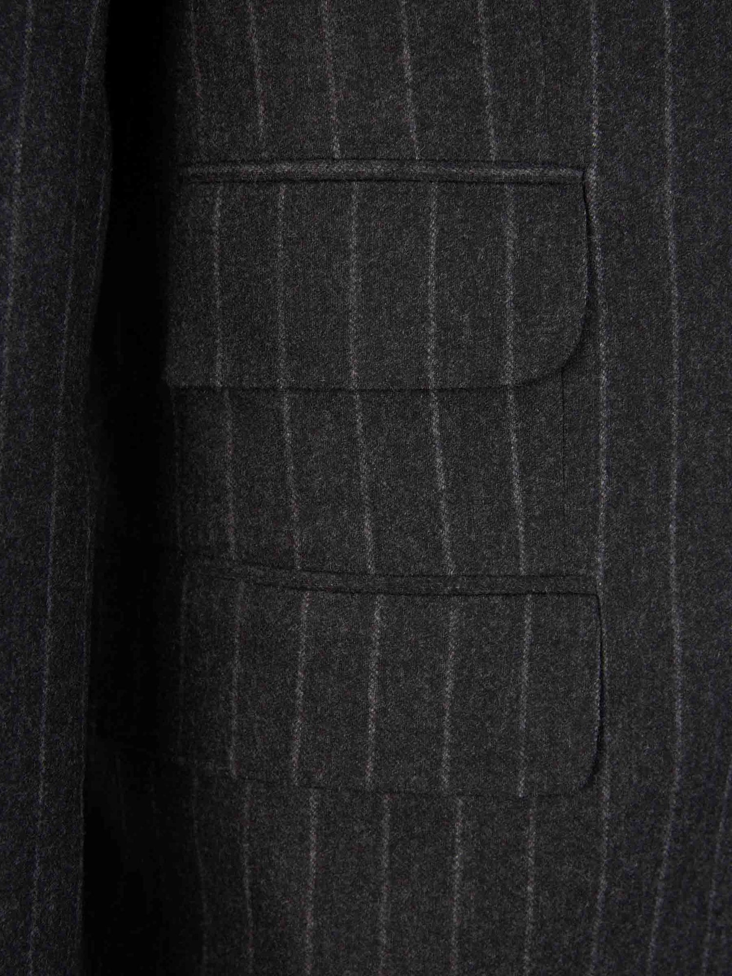 Outlet online Sartorio Hombre Traje Motivo Rayas color Gris Antracita sku 312-002779 01 - Foto 4