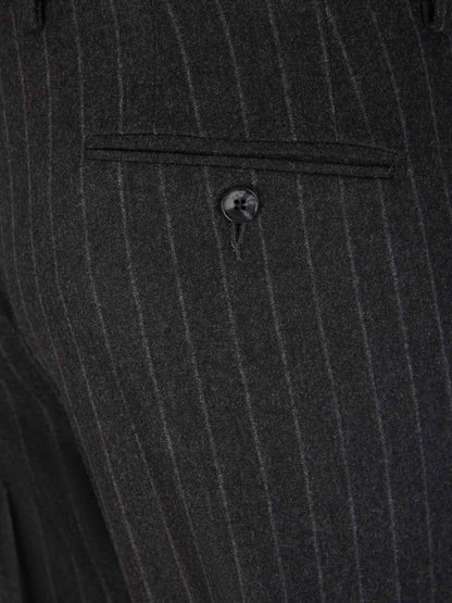 Outlet online Sartorio Hombre Traje Motivo Rayas color Gris Antracita sku 312-002779 01 - Foto 9