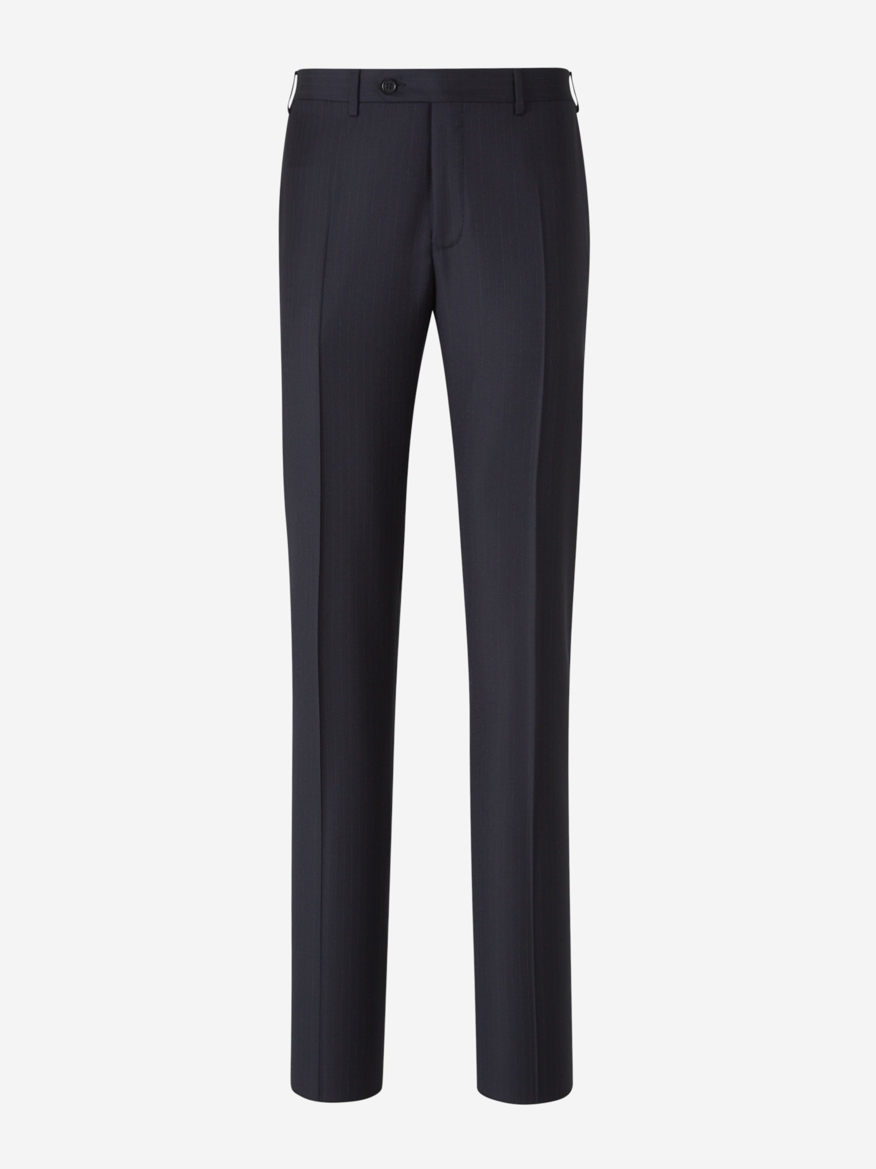 Outlet online Canali Hombre Traje Motivo Rayas Lana color Azul Noche sku 312-002826 01 - Foto 6