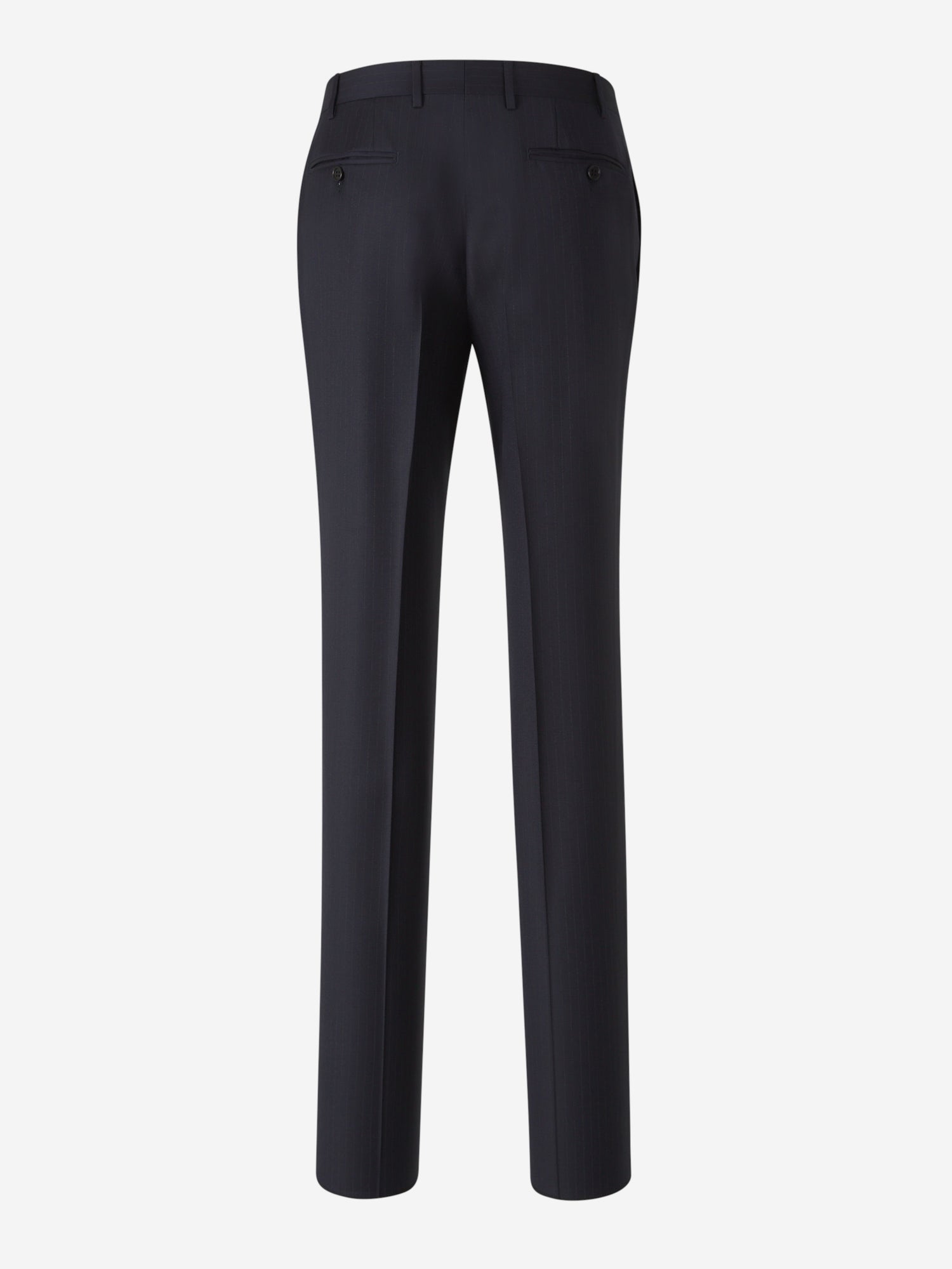Outlet online Canali Hombre Traje Motivo Rayas Lana color Azul Noche sku 312-002826 01 - Foto 7