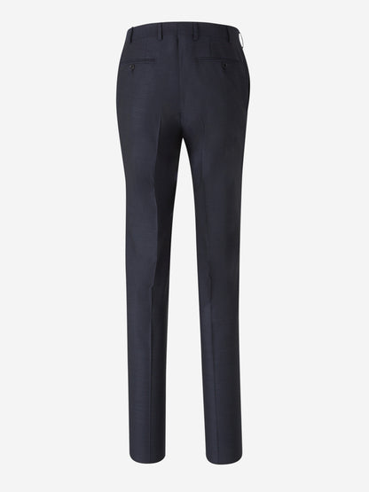 Outlet online Canali Hombre Traje Lana Jaspeado color Azul Noche sku 312-002829 01 - Foto 7