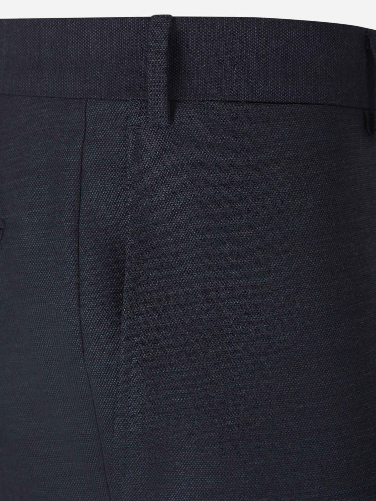 Outlet online Canali Hombre Traje Lana Jaspeado color Azul Noche sku 312-002829 01 - Foto 8