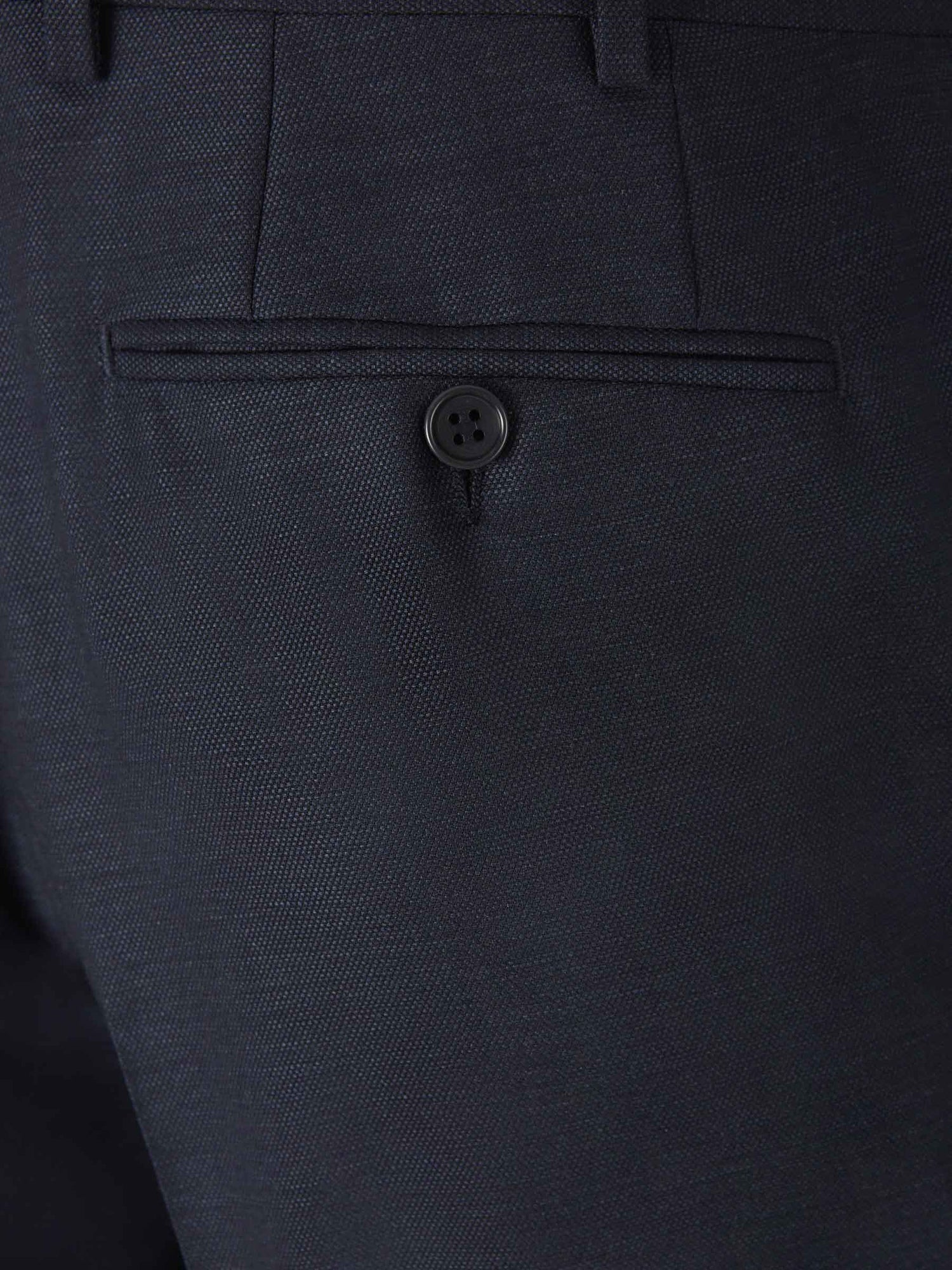 Outlet online Canali Hombre Traje Lana Jaspeado color Azul Noche sku 312-002829 01 - Foto 9
