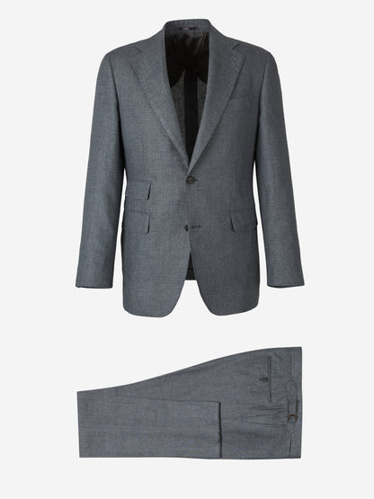 Outlet online Santa Eulalia Hombre Traje Liso Lino color Gris Piedra sku 312-002842 01 - Foto 1