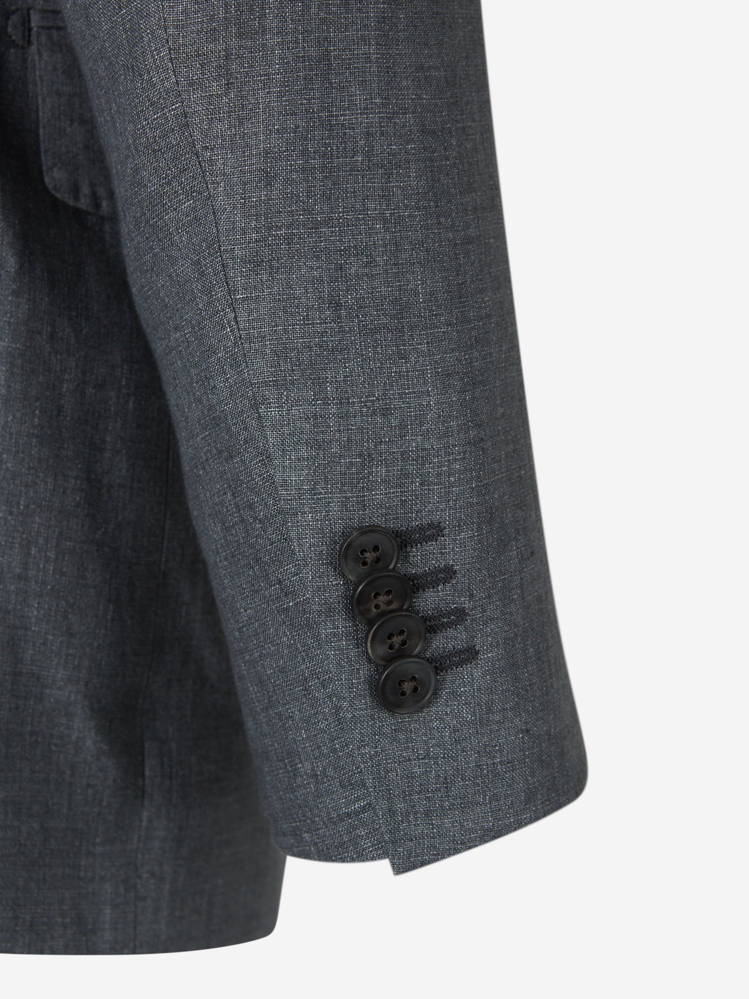 Outlet online Santa Eulalia Hombre Traje Liso Lino color Gris Piedra sku 312-002842 01 - Foto 5