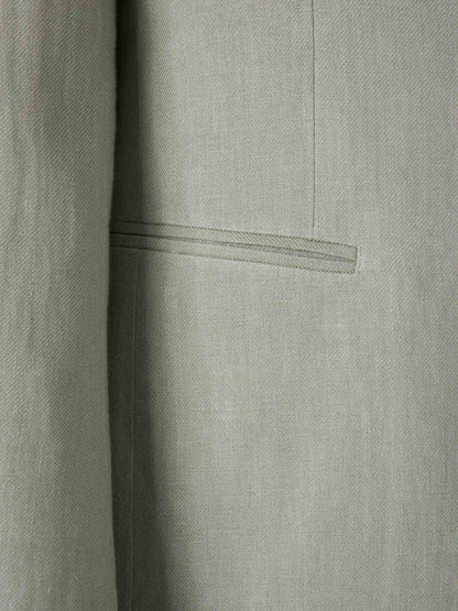Outlet online Lardini Hombre Traje Recto Lino color Verde Manzana sku 312-002845 01 - Foto 4