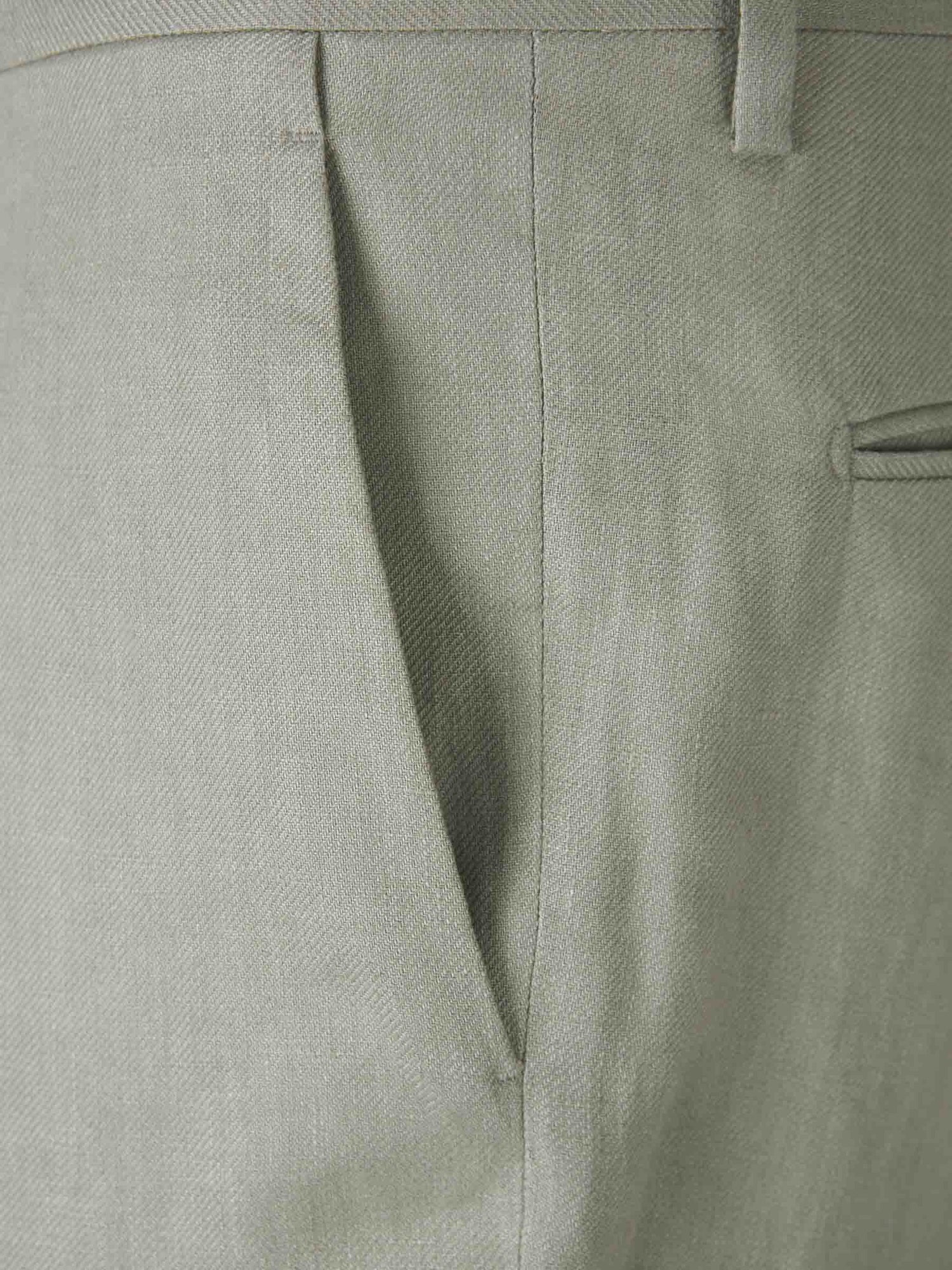 Outlet online Lardini Hombre Traje Recto Lino color Verde Manzana sku 312-002845 01 - Foto 8
