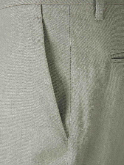 Outlet online Lardini Hombre Traje Recto Lino color Verde Manzana sku 312-002845 01 - Foto 8