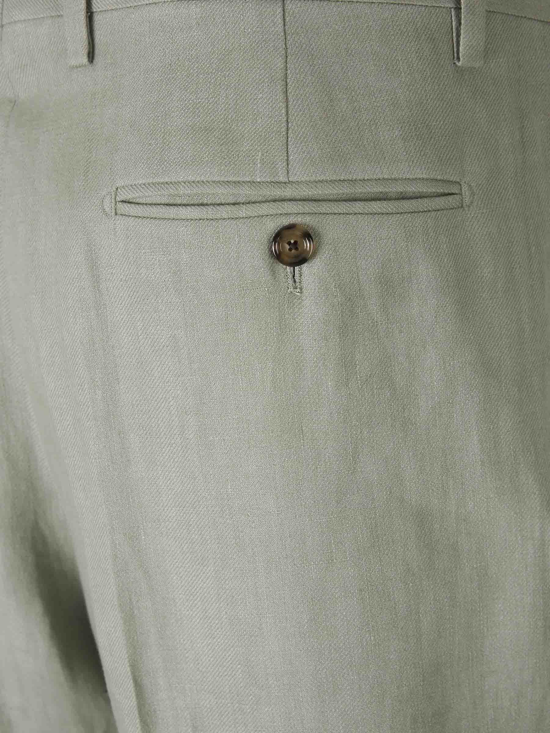 Outlet online Lardini Hombre Traje Recto Lino color Verde Manzana sku 312-002845 01 - Foto 9