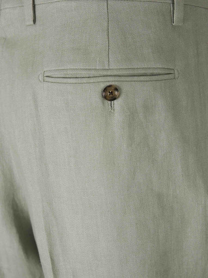 Outlet online Lardini Hombre Traje Recto Lino color Verde Manzana sku 312-002845 01 - Foto 9