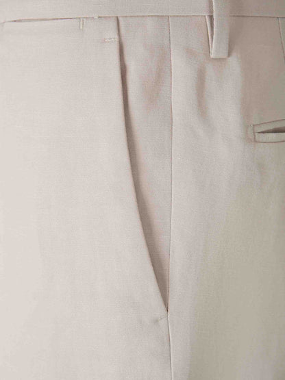 Boglioli Hombre Barcelona Traje Liso Lino color Beige sku 312-002847 01 - Foto 7
