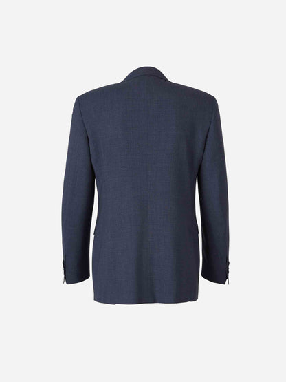 Canali Hombre Barcelona Traje Jaspeado Lana color Azul Marino sku 312-002852 01 - Foto 2