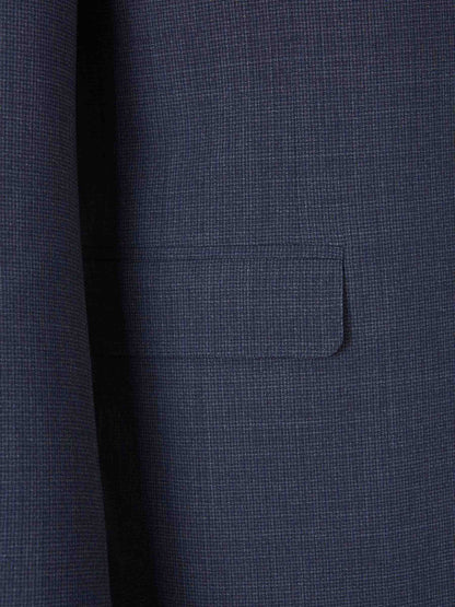 Canali Hombre Barcelona Traje Jaspeado Lana color Azul Marino sku 312-002852 01 - Foto 4
