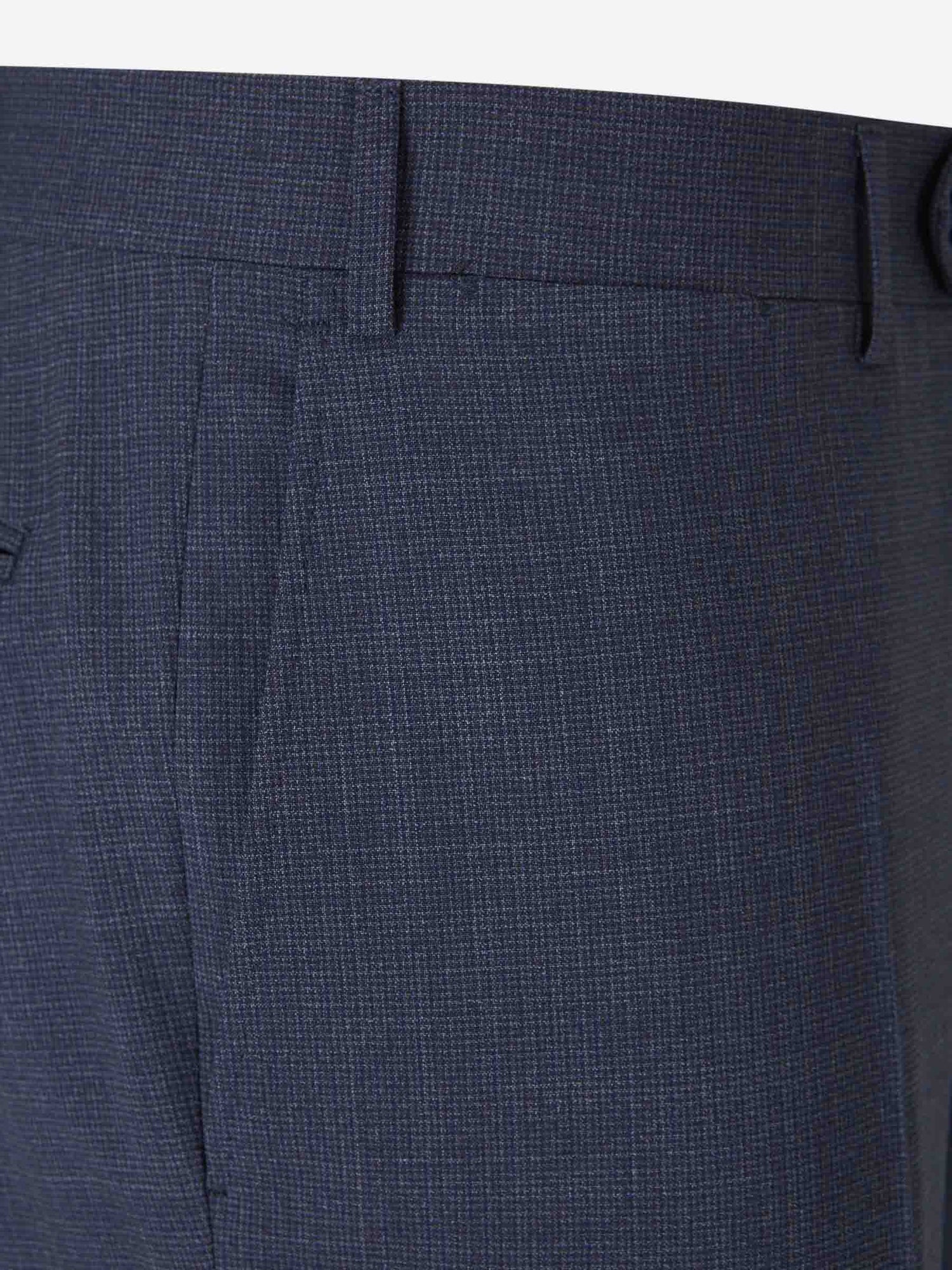 Canali Hombre Barcelona Traje Jaspeado Lana color Azul Marino sku 312-002852 01 - Foto 8