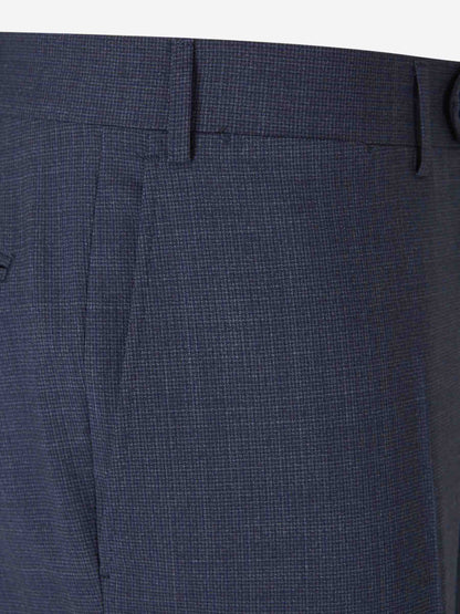 Canali Hombre Barcelona Traje Jaspeado Lana color Azul Marino sku 312-002852 01 - Foto 8