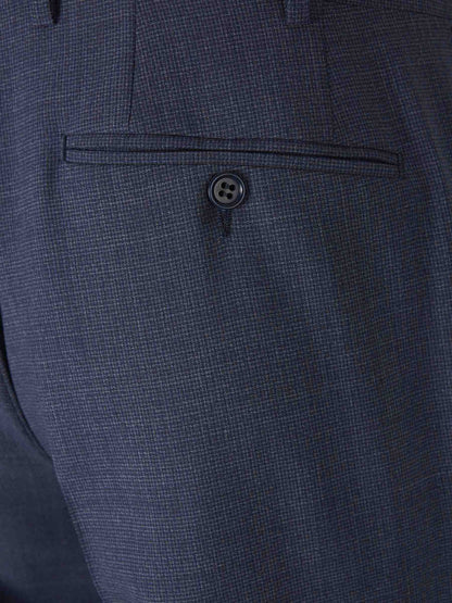 Canali Hombre Barcelona Traje Jaspeado Lana color Azul Marino sku 312-002852 01 - Foto 9