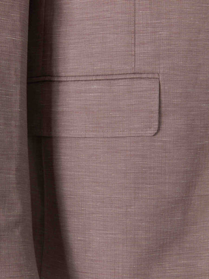 Outlet online Canali Hombre Traje Recto Lana color Rosa Envejecido sku 312-002855 01 - Foto 4