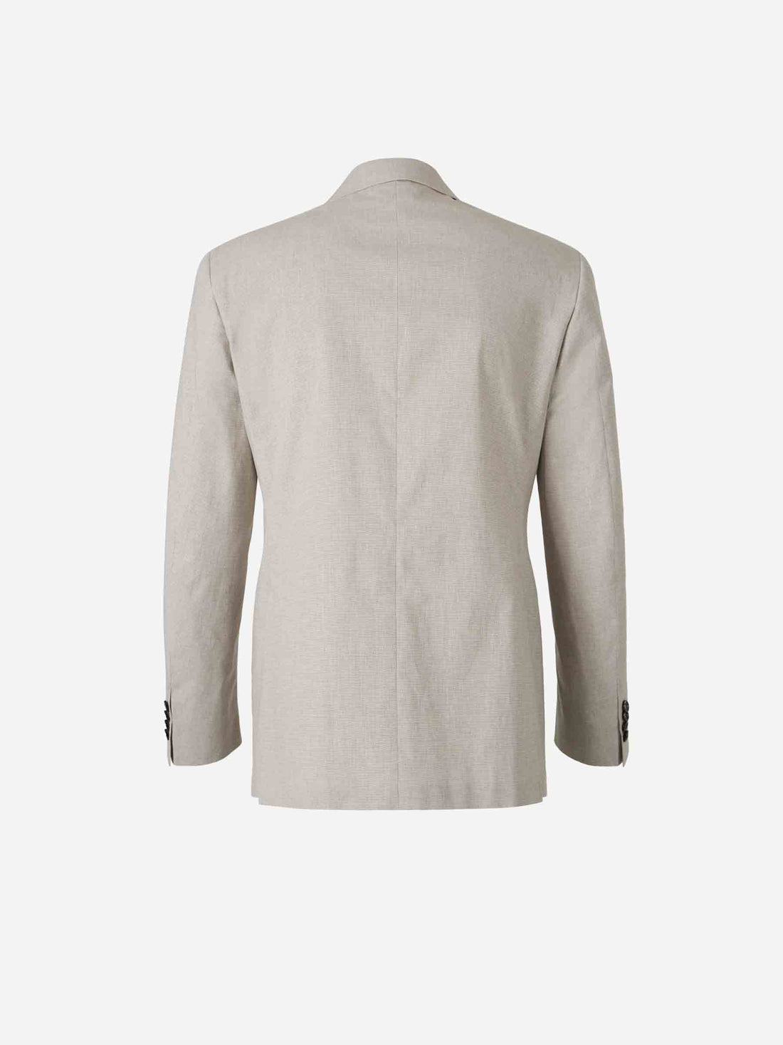 Canali Hombre Barcelona Traje Pata de Gallo Algodón color Beige sku 312-002856 01 - Foto 2