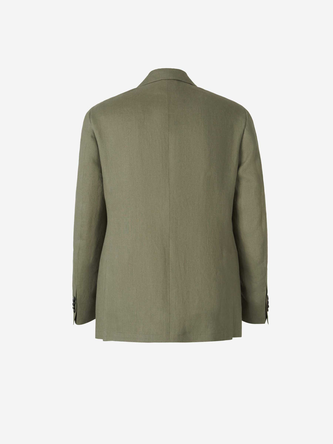 Canali Hombre Barcelona Traje Lino Liso color Verde sku 312-002857 02 - Foto 2