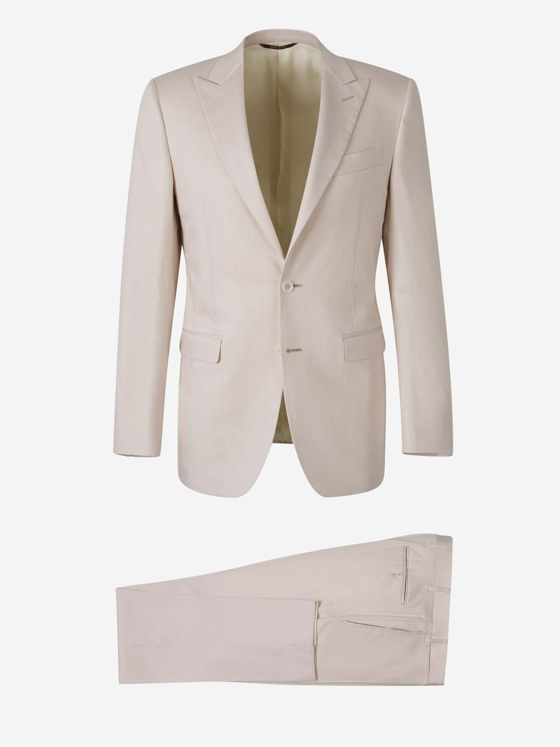 Canali Hombre Barcelona Traje Liso Piezas color Beige sku 312-002858 01 - Foto 1